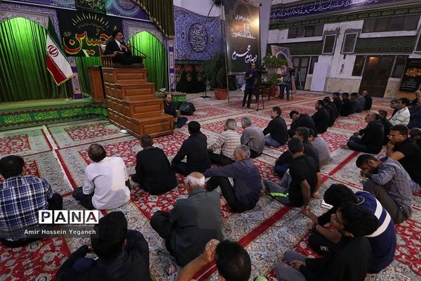 مراسم عزاداری دهه دوم محرم  در جزیره کیش