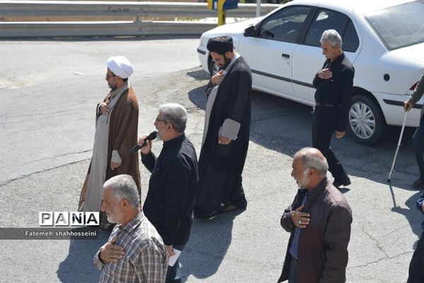 برگزاری همایش ورزشکاران عاشورایی درفیروزکوه