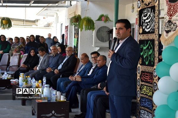 برگزاری آیین شکوفه‌های حسینی در امیدیه