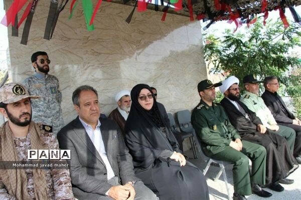 برگزاری مراسم صبحگاه مشترک نیروهای مسلح درشهر قدس