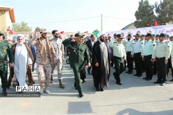 برگزاری مراسم صبحگاه مشترک نیروهای مسلح درشهر قدس