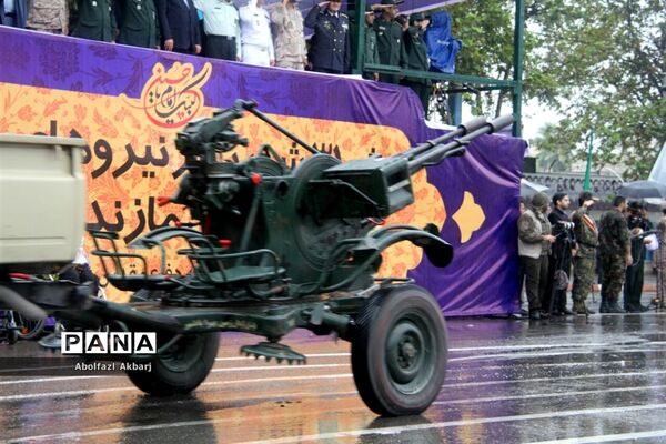 رژه نیروهای مسلح استان مازندران