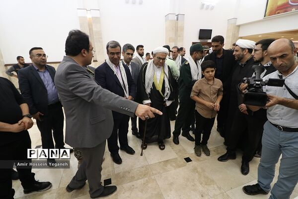 افتاحییه نمایشگاه دفاع مقدس در جزیره کیش