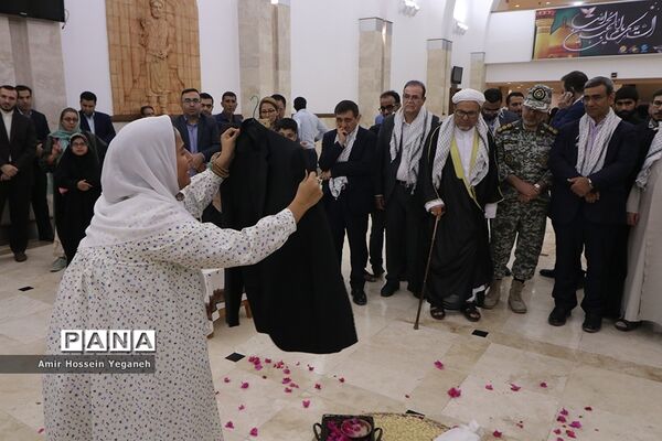 افتاحییه نمایشگاه دفاع مقدس در جزیره کیش