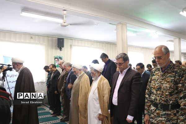 آیین اقامه اولین نماز جماعت مهر تحصیلی مدارس خراسان رضوی