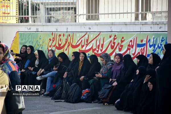 مراسم نمادین آغاز سال تحصیلی جدید در بابلسر