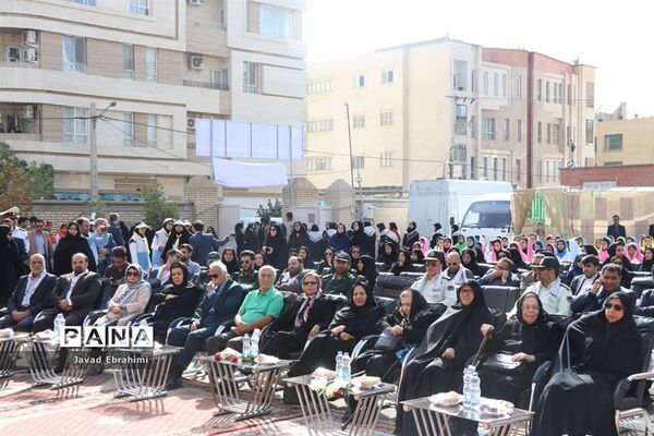 آیین استانی نواختن زنگ مهر و زنگ ایثار و شهادت در مشهد