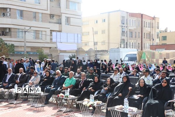 آیین استانی نواختن زنگ مهر و زنگ ایثار و شهادت در مشهد