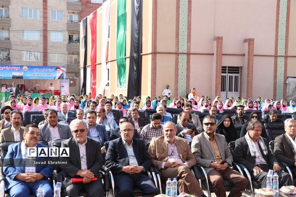 آیین استانی نواختن زنگ مهر و زنگ ایثار و شهادت در مشهد
