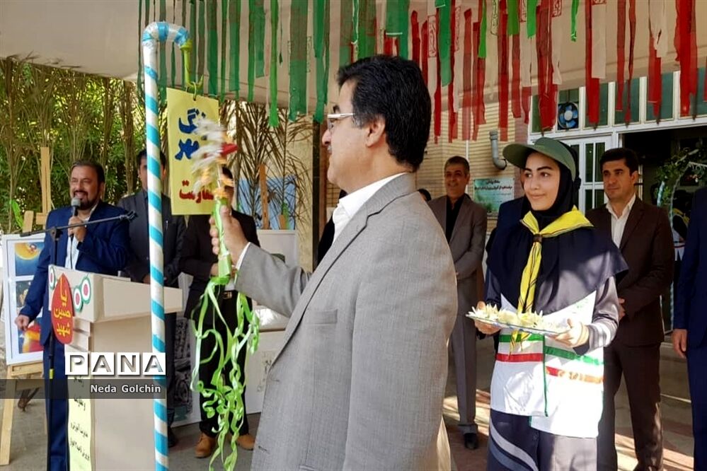 آیین نواخته شدن زنگ مهردر ناحیه ۳ اهواز