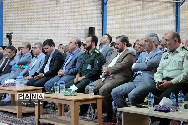 آیین نمادین زنگ مهر و مقاومت در دبیرستان محمد رسول الله سمنان-1