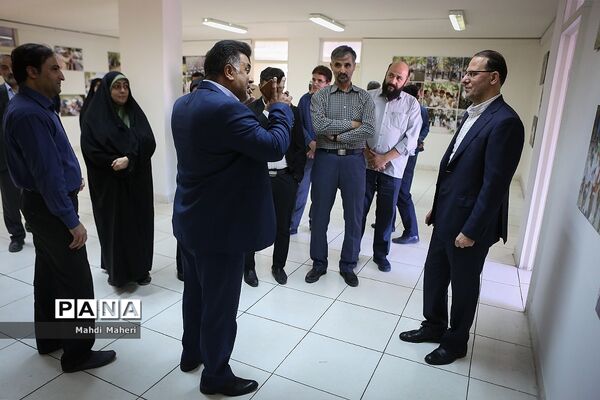 افتتاح نمایشگاه عکس دائمی تشکیلات دانش آموزی