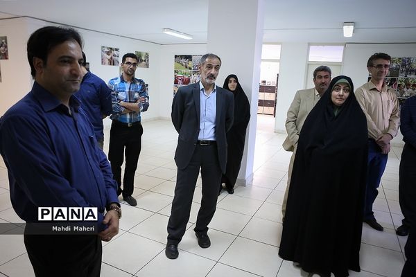 افتتاح نمایشگاه عکس دائمی تشکیلات دانش آموزی