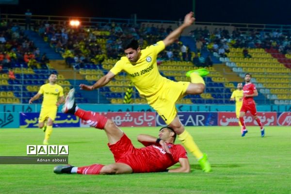 تساوی پر گل پارس جنوبی جم و نساجی مازندران در هفته پنجم لیگ برتر جام خلیج فارس