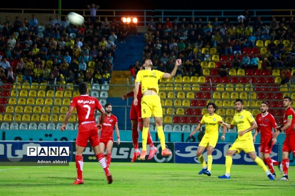 تساوی پر گل پارس جنوبی جم و نساجی مازندران در هفته پنجم لیگ برتر جام خلیج فارس