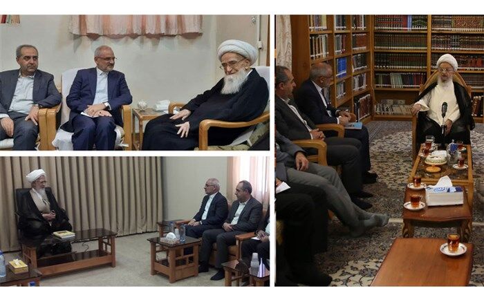 دیدار وزیرآموزش و پرورش با آیات عظام مکارم شیرزای، صافی گلپایگانی و جوادی آملی