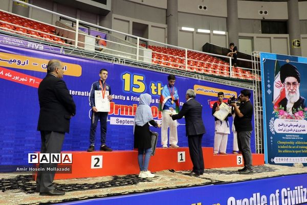 پانزدهمین دوره مسابقات بین المللی کاراته در ارومیه رده سنی نوجوانان