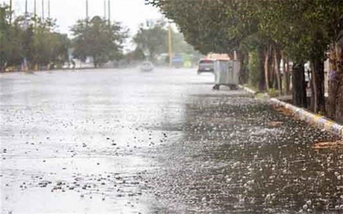 کاهش دما و بارش باران در مناطق شمالی و غربی کشور