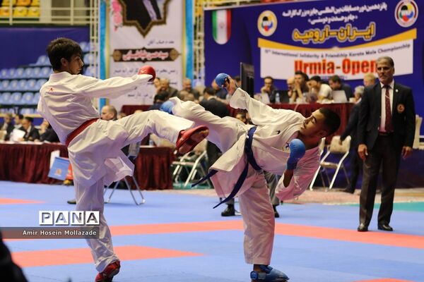 پانزدهمین دوره مسابقات بین المللی کاراته در ارومیه رده سنی جوانان