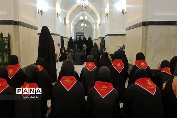 اردوی زیارتی مشهد مقدس زیارت  اولی‌های سازمان دانش‌آموزی ناحیه ۳ اهواز