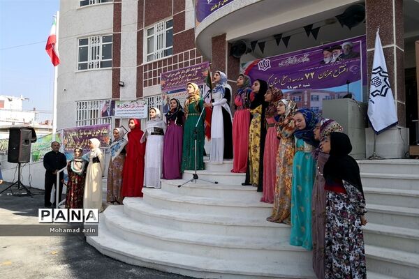 آیین افتتاح 72 باب مدرسه با حضور وزیر آموزش و پرورش در شهرستان ثلاث باباجانی