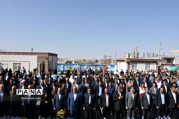آیین افتتاح 72 باب مدرسه با حضور وزیر آموزش و پرورش در شهرستان ثلاث باباجانی