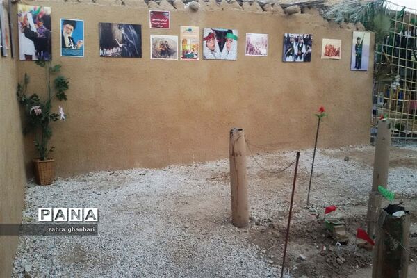 برپایی نمایشگاه خورشید بی غروب به‌مناسبت ماه محرم و هفته دفاع مقدس در نی‌ریز