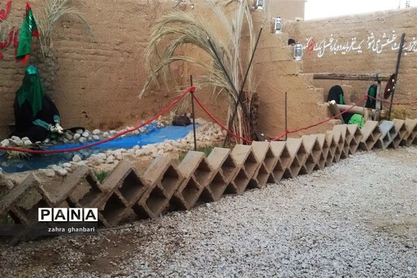 برپایی نمایشگاه خورشید بی غروب به‌مناسبت ماه محرم و هفته دفاع مقدس در نی‌ریز