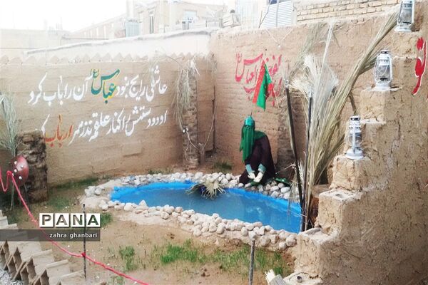 برپایی نمایشگاه خورشید بی غروب به‌مناسبت ماه محرم و هفته دفاع مقدس در نی‌ریز