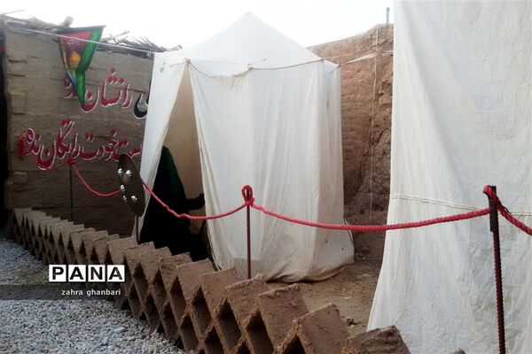 برپایی نمایشگاه خورشید بی غروب به‌مناسبت ماه محرم و هفته دفاع مقدس در نی‌ریز