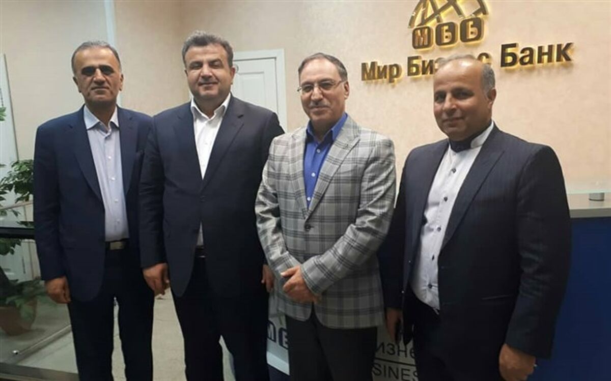 استاندار مازندران با مدیرعامل میربیزنس بانک مسکو دیدار کرد