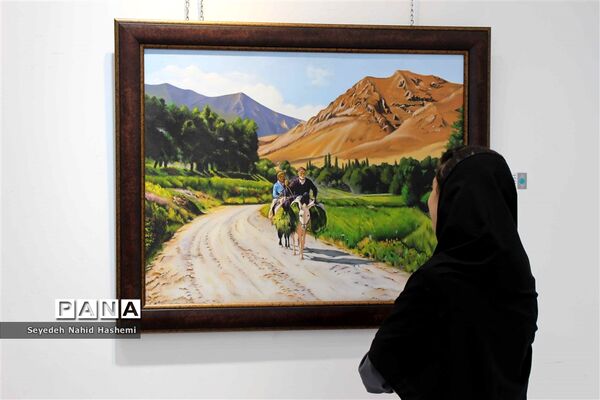 برگزاری نمایشگاه هنرهای تجسمی فرهنگیان و دانش‌آموزان ناشنوای فارس در نگارخانه ایمان و اندیشه