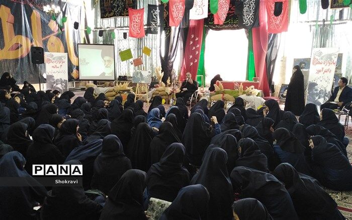 یادواره شهدای دانش در مسجد جامع شهرستان طرقبه شاندیز برگزار شد