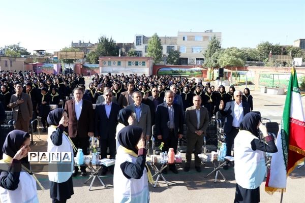 آیین نمادین مهر عاطفه ها در مشهد