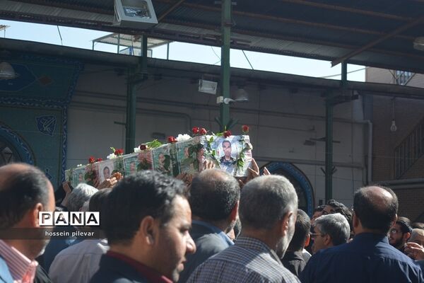 مراسم تشییع پیکر پاک و مطهر پاسدارجانباز شهید سردار ابراهیم غلامی دربیرجند