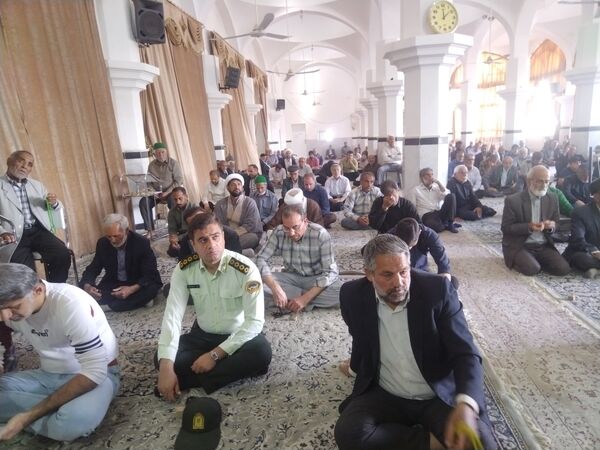 نماز جمعه در خلیل آباد