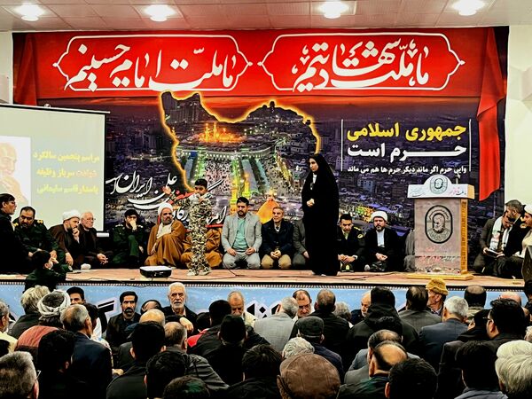 مراسم پنجمین سالگرد شهادت سردار سلیمانی در ناحیه سپاه سملقان