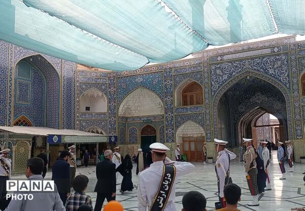 گلباران مزار امیر سپهبد شهید «موسوی» در قم