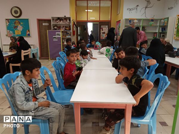 یادبود اولین سالگرد خیر گرانمایه ناصر رضا حکمت در مرکز 3 نیشابور