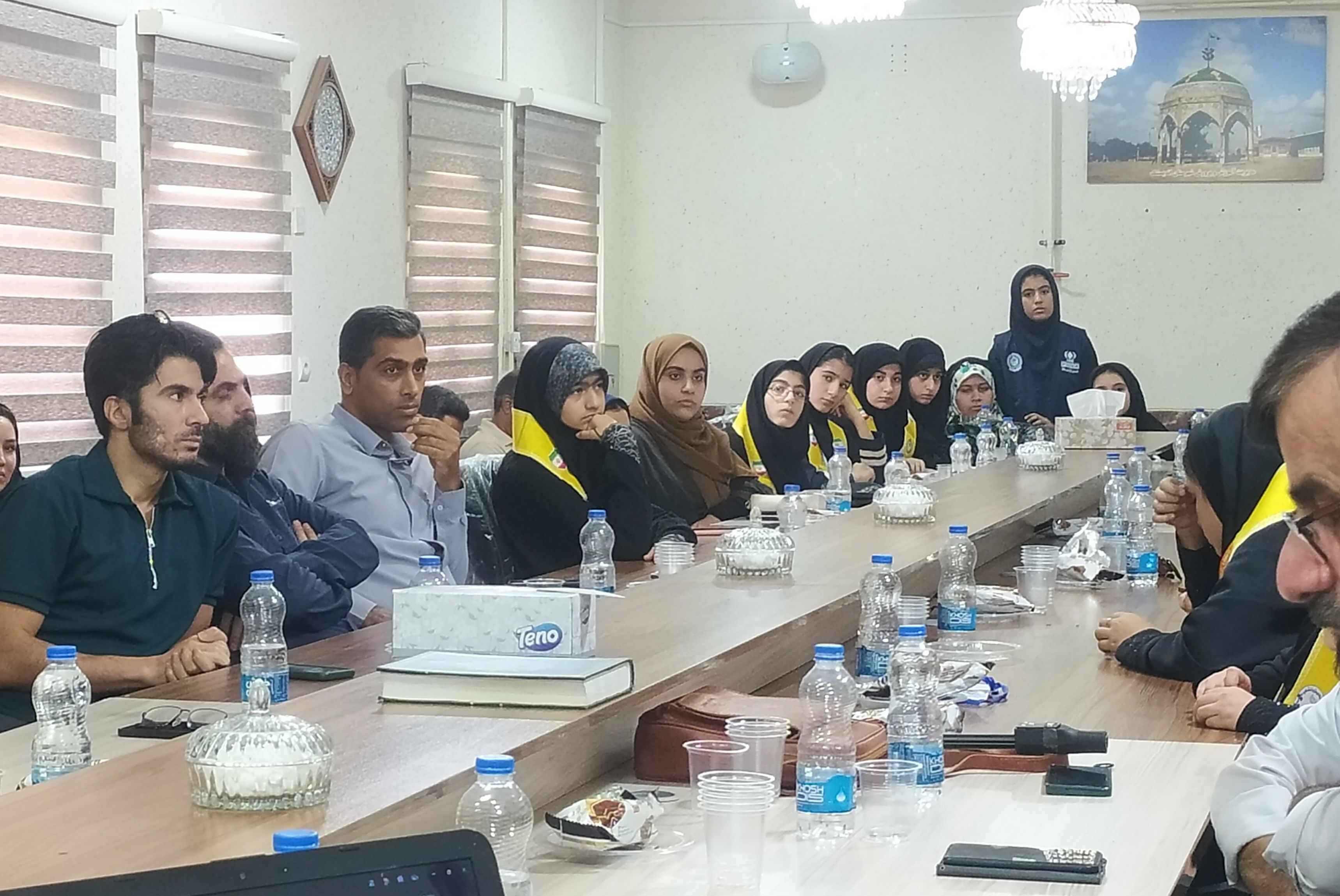 پاسداشت مقام دانش آموز خبرنگاران پانا در شهرستان اندیمشک
