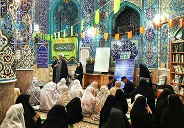 وصف حس وحال معتکفین 
