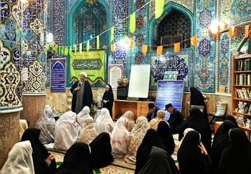 وصف حس وحال معتکفین 