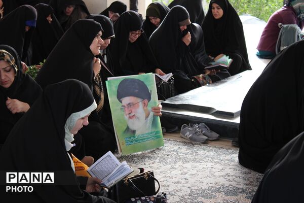 قرائت دعای ندبه در نورالشهدا عظیمیه کرج