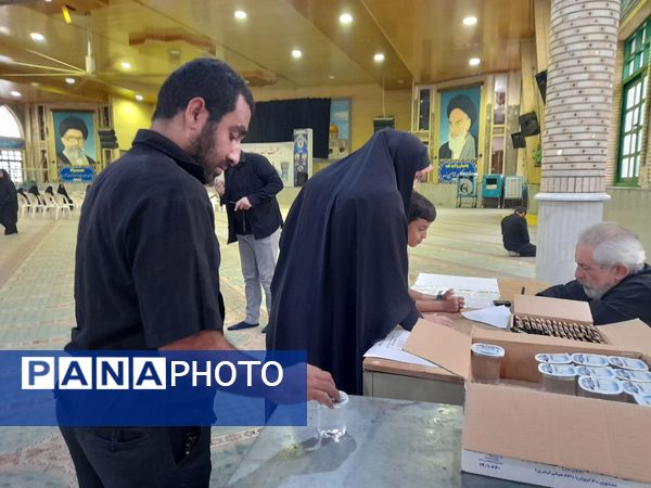 مراسم بدرقه و سلامت زوار اربعینی در قائمشهر