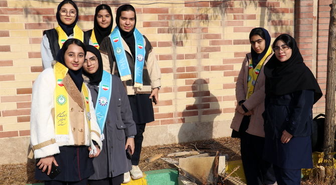 برگزاری اردوی یک‌روزه یاورمربیان پیشتاز سازمان دانش‌آموزی نظرآباد