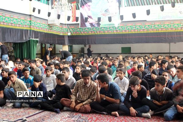 مراسم سوگواری سالار شهیدان در آستانه اربعین حسینی