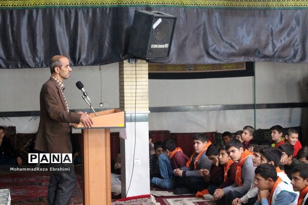 مراسم سوگواری سالار شهیدان در آستانه اربعین حسینی