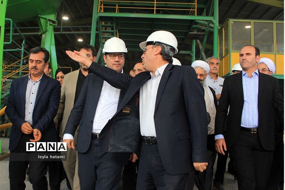 افتتاح کارخانه کنسانتره معدن مس  انجرد در اهر