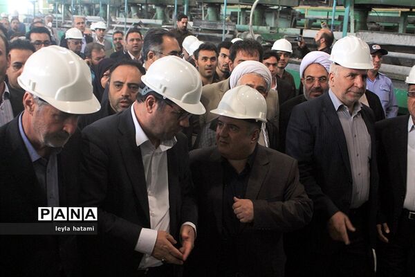 افتتاح کارخانه کنسانتره معدن مس  انجرد در اهر