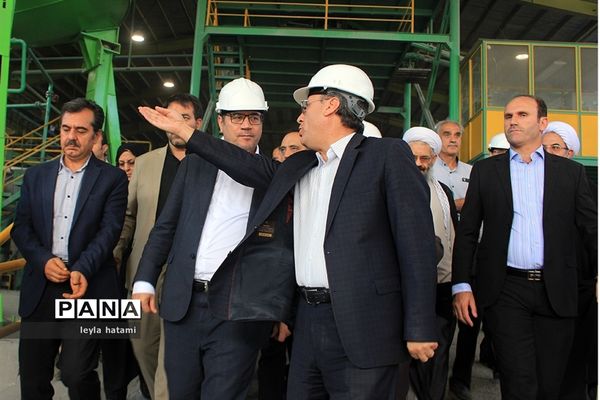 افتتاح کارخانه کنسانتره معدن مس  انجرد در اهر